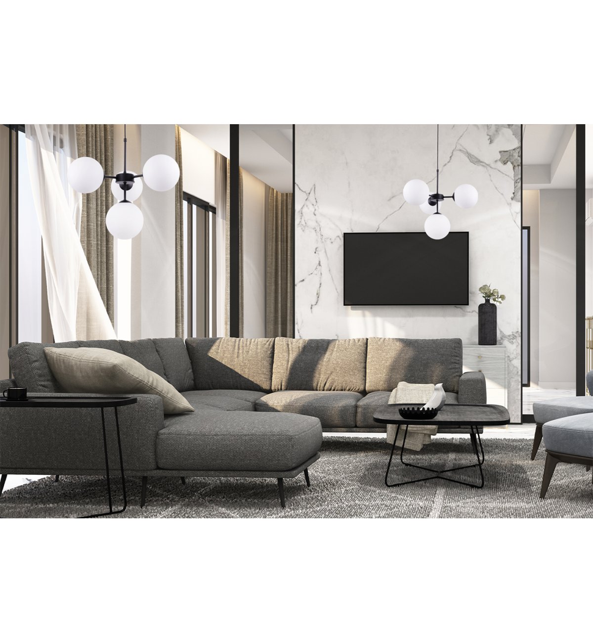 lampa-wiszaca-sufitowa-z-regulacja-zyrandol-czarny-biale-klosze-e14-04